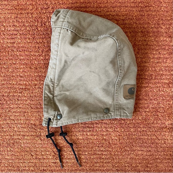 Carhartt Jacket XL brown duck canvas sherpa lined - Picture 9 of 12